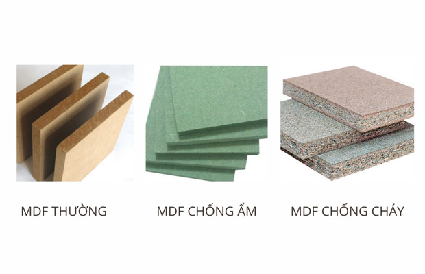 Phân loại ván gỗ MDF