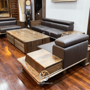 Sofa Gỗ Óc Chó Mã SFB – 11