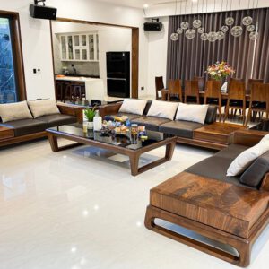 Sofa Gỗ Óc Chó Mã SFB - 14