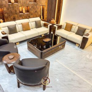 Sofa Gỗ Óc Chó Mã SFB-23