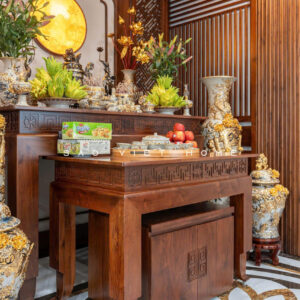 Bàn Thờ Gỗ Óc Chó BTG-08