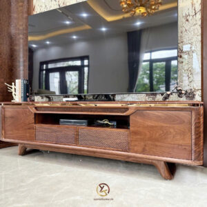 Kệ Tivi Gỗ Óc Chó KTV-38