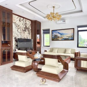 Sofa Gỗ Óc Chó Mã SFB-34