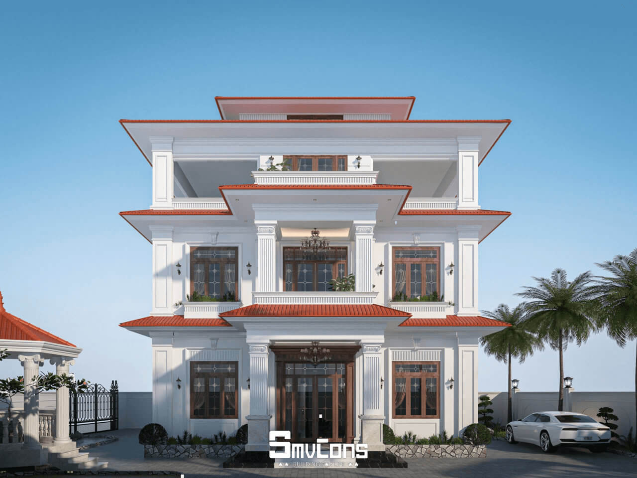 Mẫu thiết kế biệt thự đẹp, sang trọng 2026