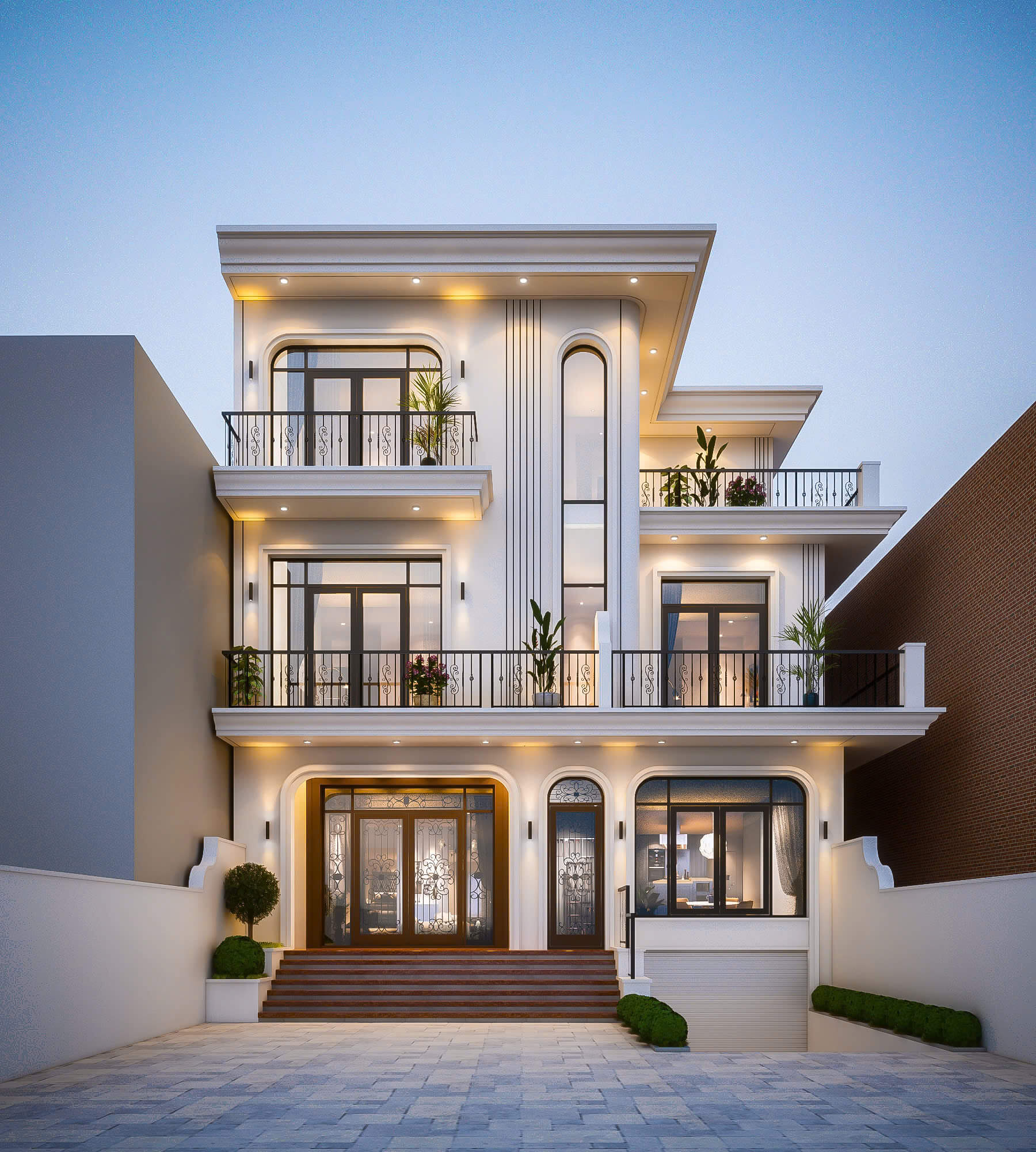 Mẫu thiết kế biệt thự đẹp, sang trọng 2026