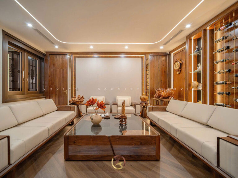 Sofa Gỗ Óc Chó Mã SFB-35