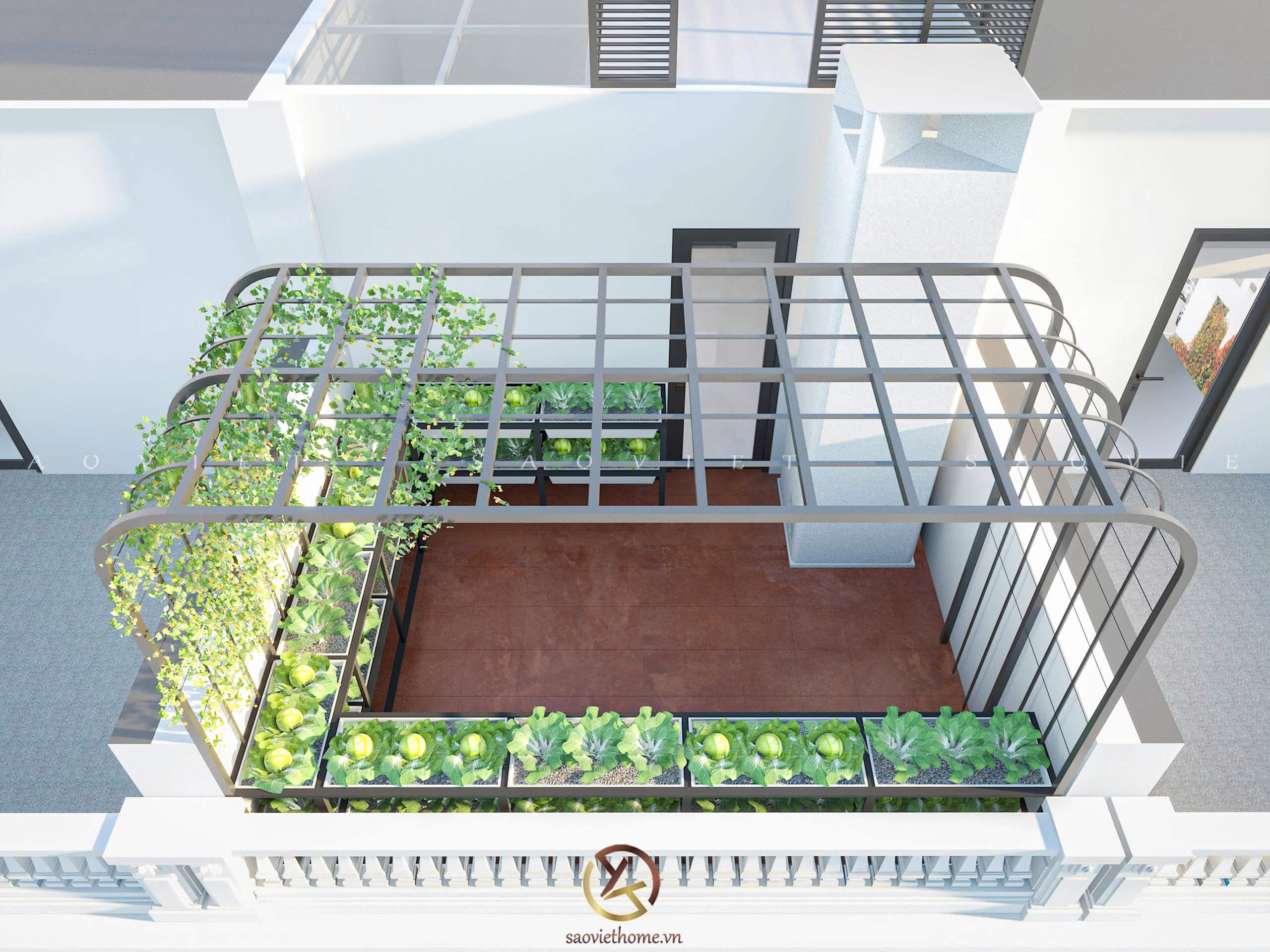 Sân thượng - Dự án Đông Dương Residence