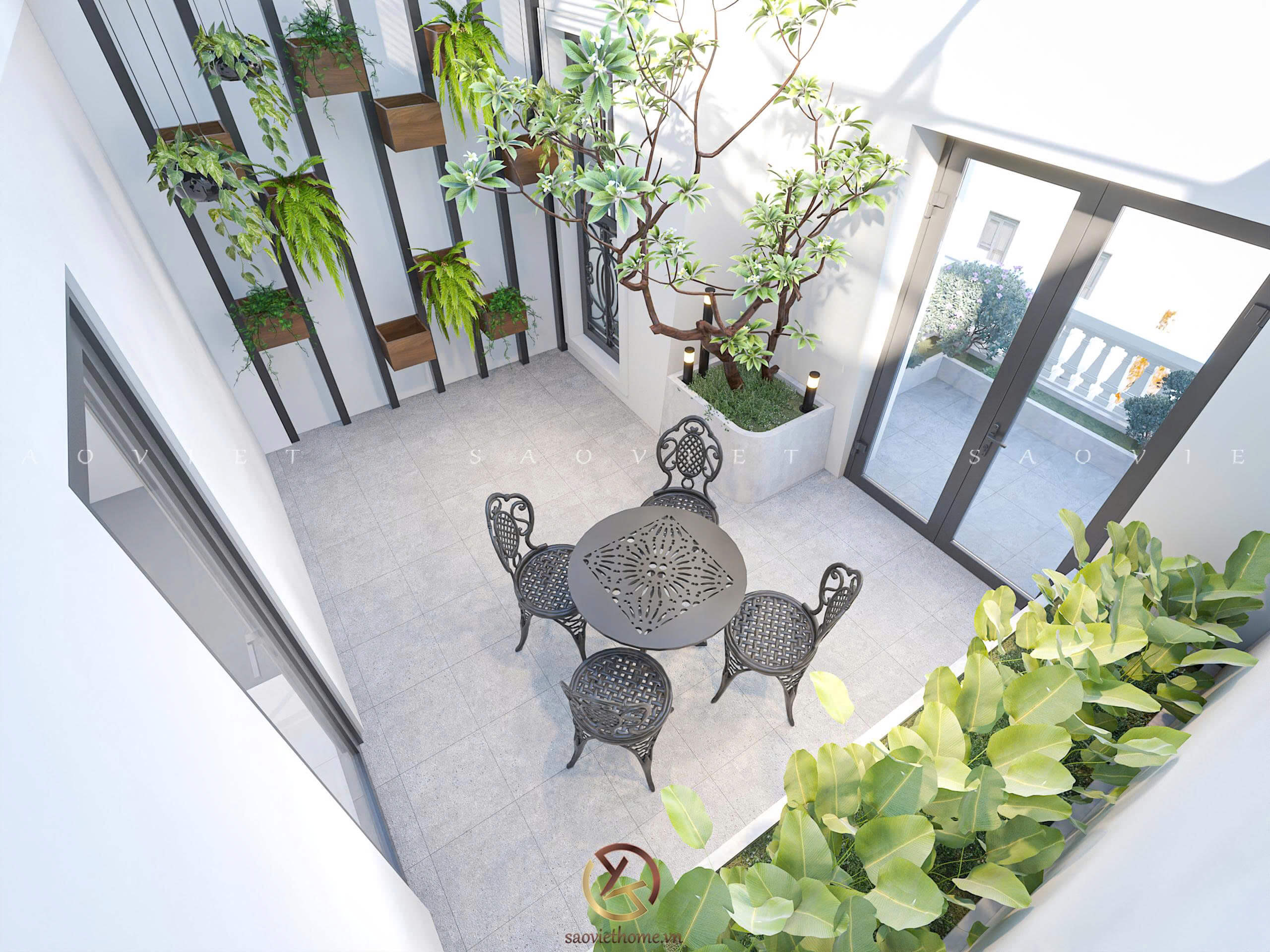 Sân thượng - Dự án Đông Dương Residence