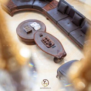 Sofa Gỗ Óc Chó Mã SFB-36