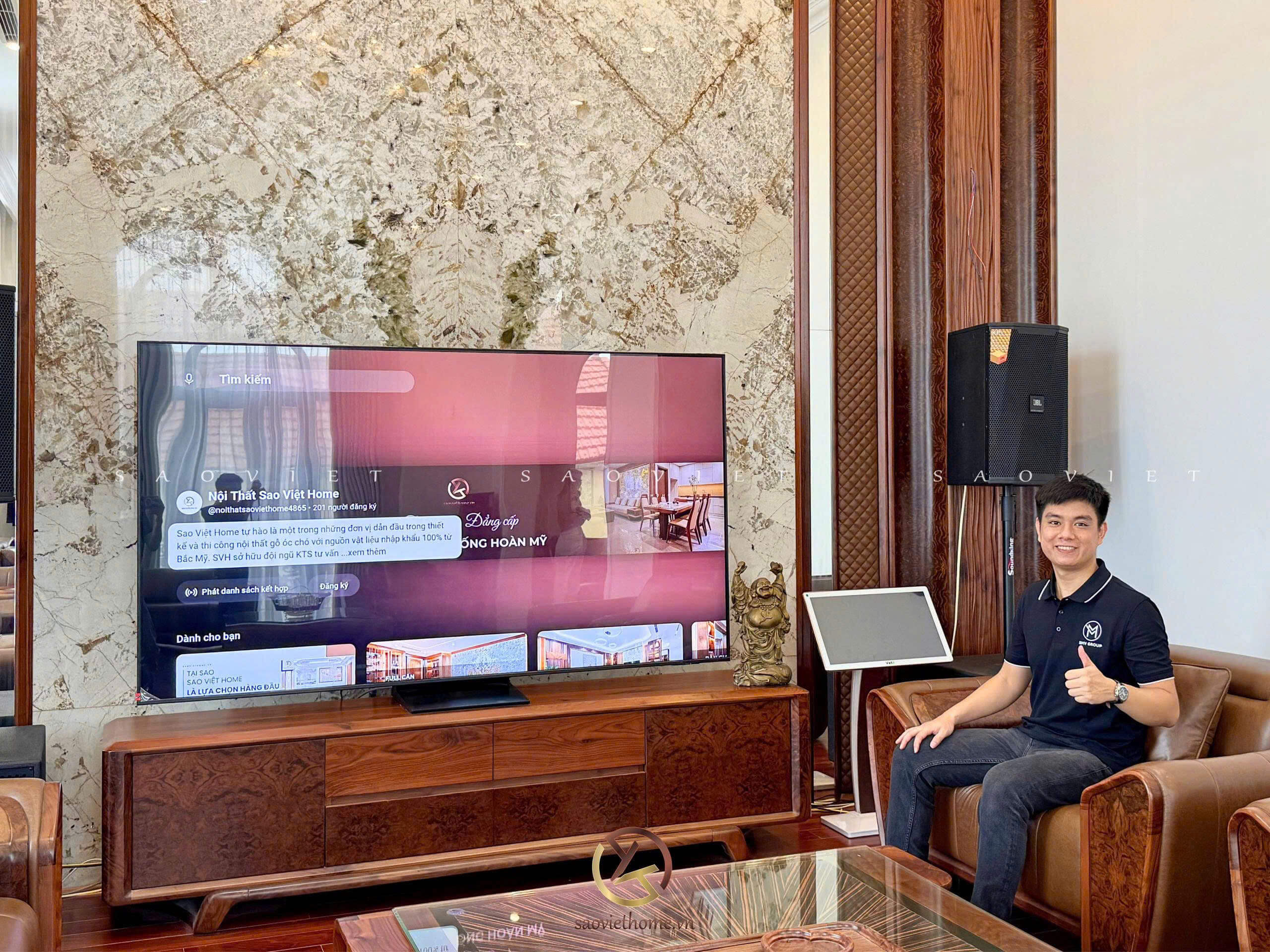 Dương Hòa Villa - Nội thất phòng khách