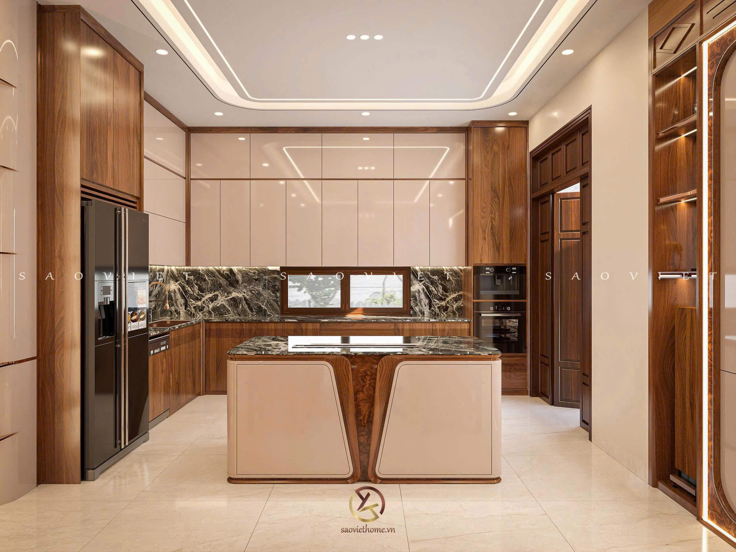 Thiết kế nội thất Ninh Bình - phòng bếp