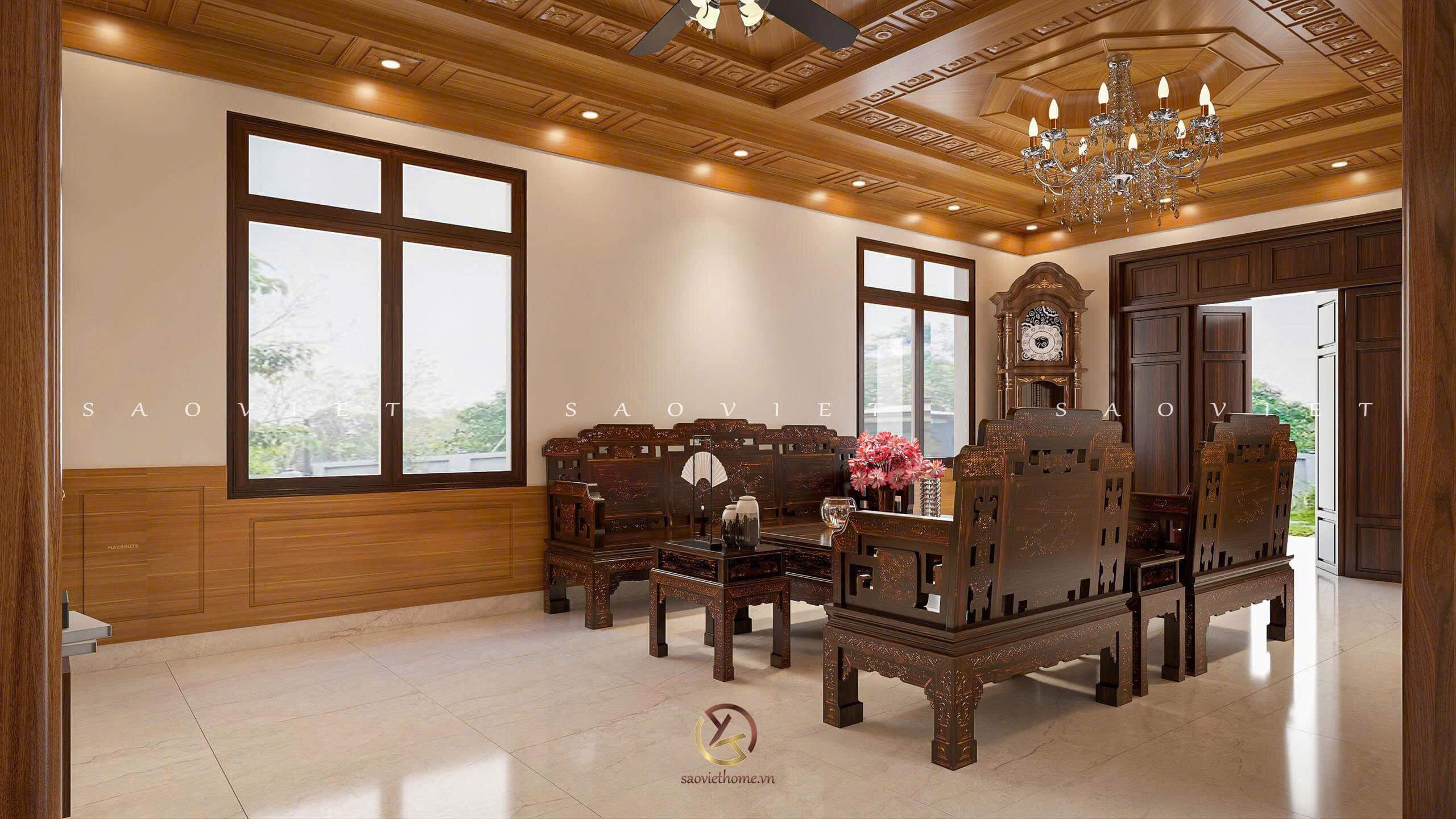 Thiết kế nội thất Ninh Bình - phòng khách